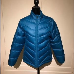 Turquoise New Balance Down Jacket Sz M